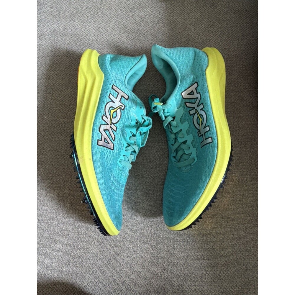 HOKA Cielo X MD Running Shoes Spikes US Men’s 9.5 US / Teal Unisex - Picture 5 of 7